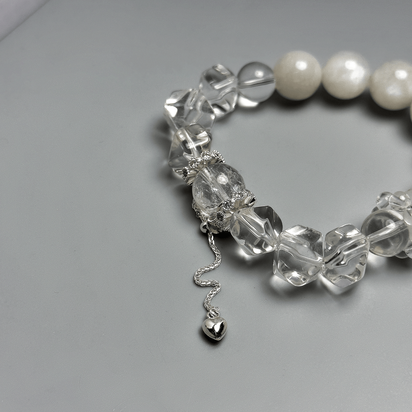 Ethereal Glow | Handmade Crystal Bracelet