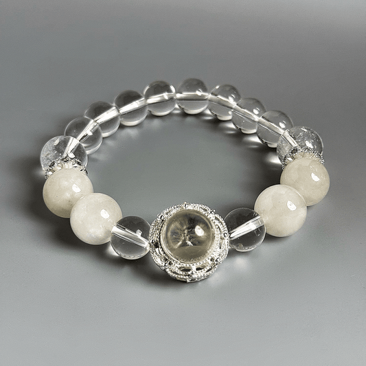 Lunar Embrace | Handmade Crystal Bracelet