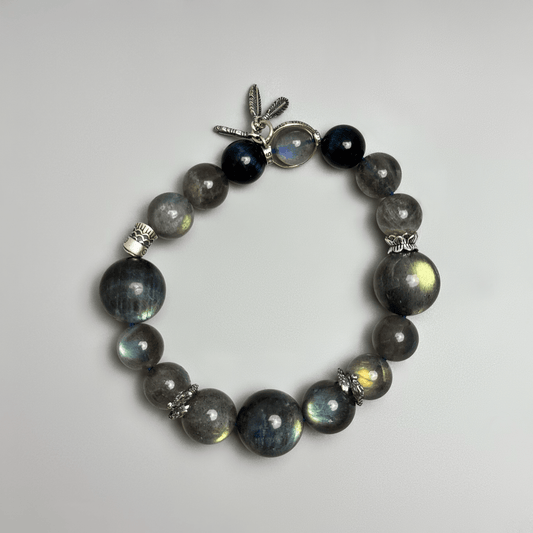 Moonlit Bond | Handmade Crystal Bracelet